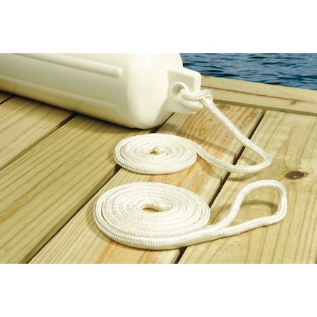 Seachoice Double Braided Nylon Fender Line (2 Per Pack), 2PK 40991